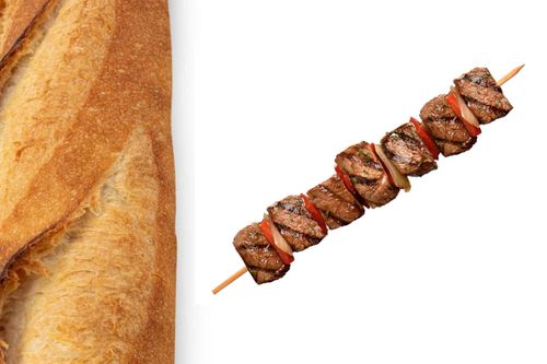 Pain Brochette bœuf