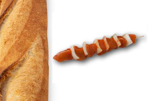 Pain Brochette nature